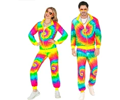 Ry&amp;scaron kūs neoniniai &amp;bdquo Tie-Dye&amp;ldquo sportiniai kostiumai suaugusiems: puikiai tiks jūsų kitam vakarėliui!