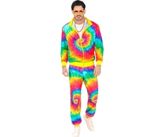 Ry&amp;scaron kūs neoniniai &amp;bdquo Tie-Dye&amp;ldquo sportiniai kostiumai suaugusiems: puikiai tiks jūsų kitam vakarėliui!