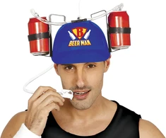 Šalmas gėrimams Alaus žmogus