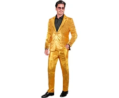 Spindėkite ry&amp;scaron kiai bet kokiame renginyje su žėrinčiu Mr. Gold &amp;scaron ventiniu kostiumu vyrams!