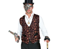 Steampunk liemenė vyrams
