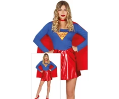 Superherojės kostiumas moterims