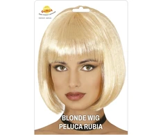 šviesus trumpas perukas