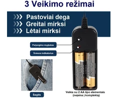 švytinti LED kaukė