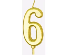 Žvakė numeris 6 tortui