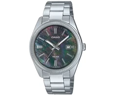 Laikrodis Casio Collection Vintage CASIO COLLECTION modelis DATE - MOTHER OF PEARL - Juodas