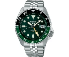 Laikrodis SEIKO 5 SPORTS AUTOMATIC GMT - FOREST Žalias SSK035K1