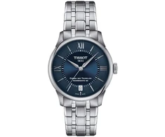 Laikrodis TISSOT CHEMIN DES TOURELLES POWERMATIC 80 - Mėlynas T1392071104800