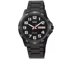 Laikrodis Q&amp;Q modelis GENT DAY &amp; DATE