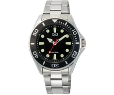 Laikrodis Q&amp;Q GENT DIVER Juodas C72A-001PY