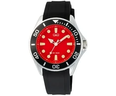 Laikrodis Q&amp;Q modelis GENT DIVER Juodas