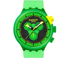 Laikrodis SWATCH modelis GLOWINGLY Žalias