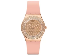 Laikrodis SWATCH modelis Rožinis CONFUSION