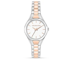 Laikrodis TRUSSARDI R2453157509. Kwarcowy, Kolor pilka. Kobieta.