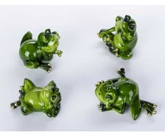 Art-Pol Figūrėlė Varlė (4 vnt. kompl.), žalia, 8x6,5x3,5(A) cm