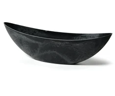 Mega Vazonas Anthra, laivelis, tams.pilkas, 56x13 x 17(A) cm