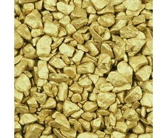 POLNIX Dekoratyviniai akmenėliai auksiniai, 9-13 mm, 0,5kg