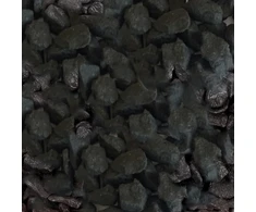 POLNIX Dekoratyviniai akmenėliai juodi, 9-13 mm, 0,5kg