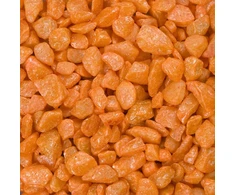 POLNIX Dekoratyviniai akmenėliai, oranžiniai, 9-13 mm, 0,5kg