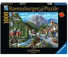 2D dėlionė Ravensburger 1000 vnt. Sveiki atvykę į Banff