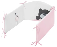 3 dalių patalynės komplektas Belisima LILO &amp; LU 100x135 rožinis