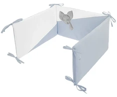 3 dalių patalynės komplektas Belisima Mouse 100x135 mėlynas