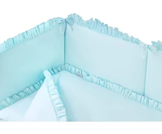 5 dalių patalynės komplektas Belisima PURE 100x135 turkio spalvos