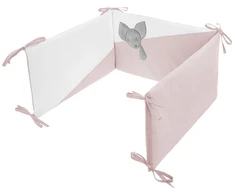 6 dalių patalynės komplektas Belisima Mouse 100x135 rožinis