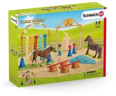 Agility treniruotės poniai Schleich