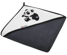 Albis AKUKU 100x100 cm rankšluostis su gobtuvu PANDA, A1251