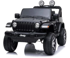 Baby Mix akumuliatorinis automobilis Jeep Wrangler Rubicon juodas