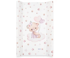 Baby Mix Bear persirengimo kilimėlis su standikliu, 47x70 cm, rožinis