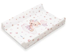 Baby Mix Bear persirengimo kilimėlis su standikliu, 47x70 cm, rožinis