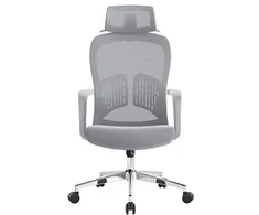 Baby Mix ergonominė biuro kėdė su galvos ir juosmens atrama, juoda