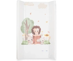 Baby Mix Forest gyvūnų pervystymo kilimėlis su standikliu, 47x70 cm