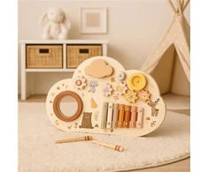 Baby Mix gyvūnų Montessori užimtumo lenta