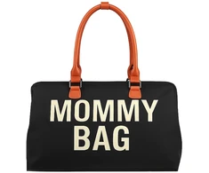 Baby Mix Mommy Bag juodas – krepšys mamai