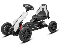 Baby Mix Pedal Go-Kart Speedster baltas