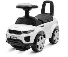 Baby Mix Prime baltos odos visureigis-važiuoklė vaikams