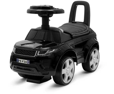 Baby Mix Prime SUV važiuojamas žaislas iš juodos odos