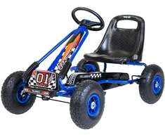 Baby Mix Razor mėlynas pedalinis kartingas