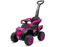 Baby Mix Ruggy elektrinis paspirtukas su rožiniu kreipiamuoju strypu
