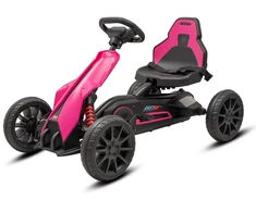 Baby Mix SPEEDSTER rožinis pedalinis kartingas