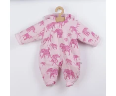 Baby Service Baby Service Elephants rožinis kombinezonas, dydis 74 (6-9 mėn.)