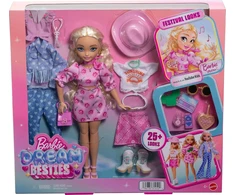 Barbie Dream Besties lėlių žaidimų rinkinys Festival JGH87
