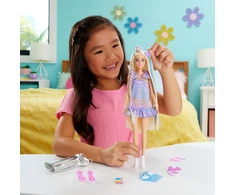 Barbie plaukų žaidimų linksma ir išpuošta lėlė JCT72