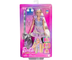 Barbie plaukų žaidimų linksma ir išpuošta lėlė JCT72