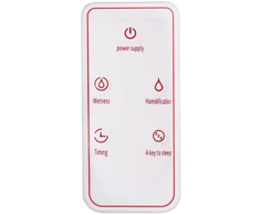 Bauerkraft oro drėkintuvas su nukalkinimo filtru, laikmatis ir nuotolinis pultas