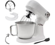 Bauerkraft Planetinis virtuvinis kombainas su 5 l dubeniu, 1500 W, silikonine mentele, baltas
