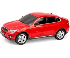 BMW X6 mastelio 1:24 Rastar 31700 raudonas valdomas automobilis